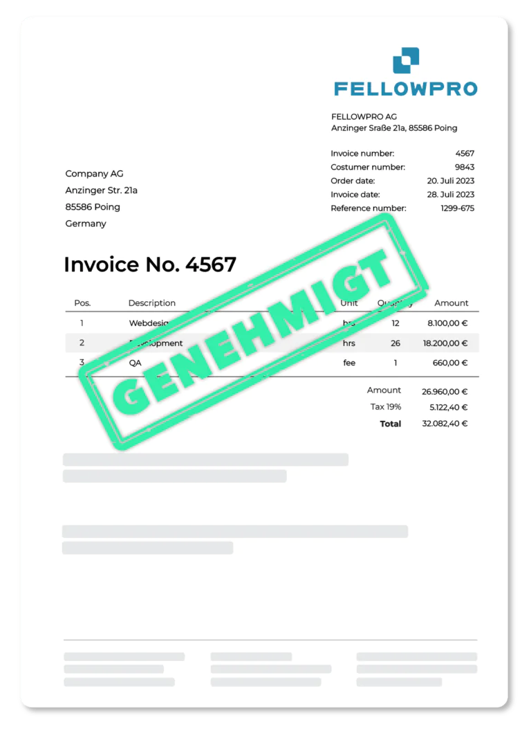 invoice approval