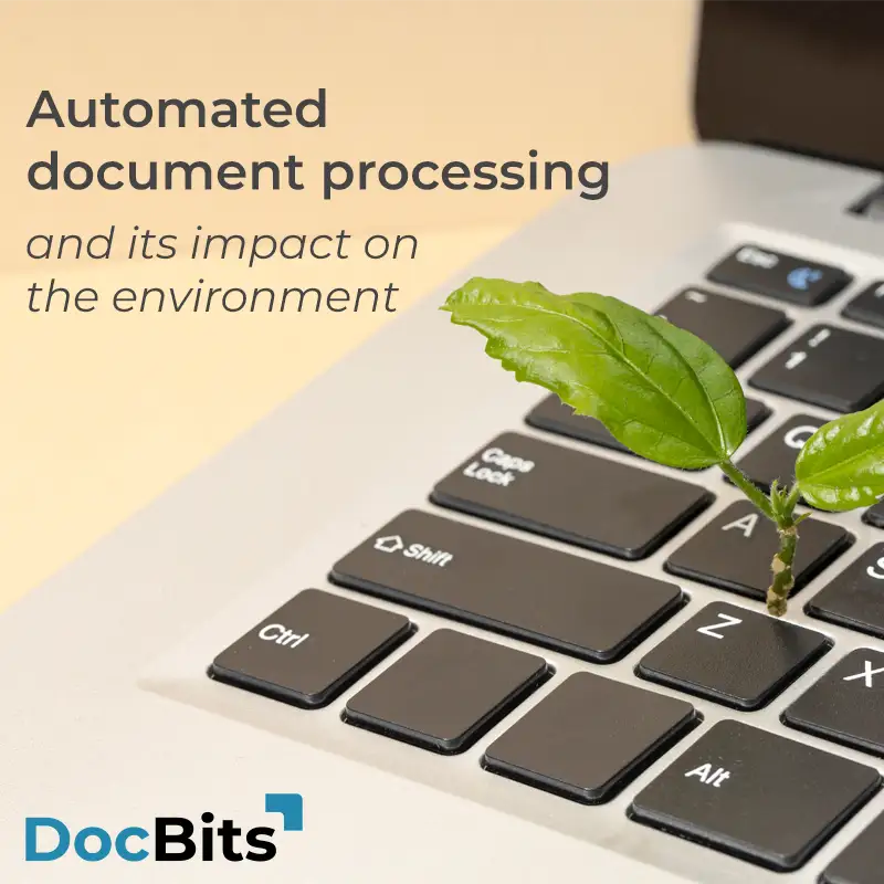 The impact of automated document processing on the environment