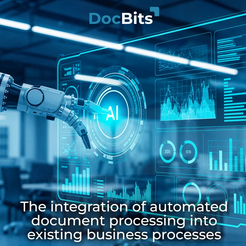 The integration of automated document processing into existing business processes