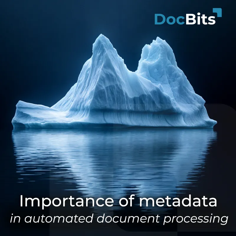 The importance of metadata in automated document processing
