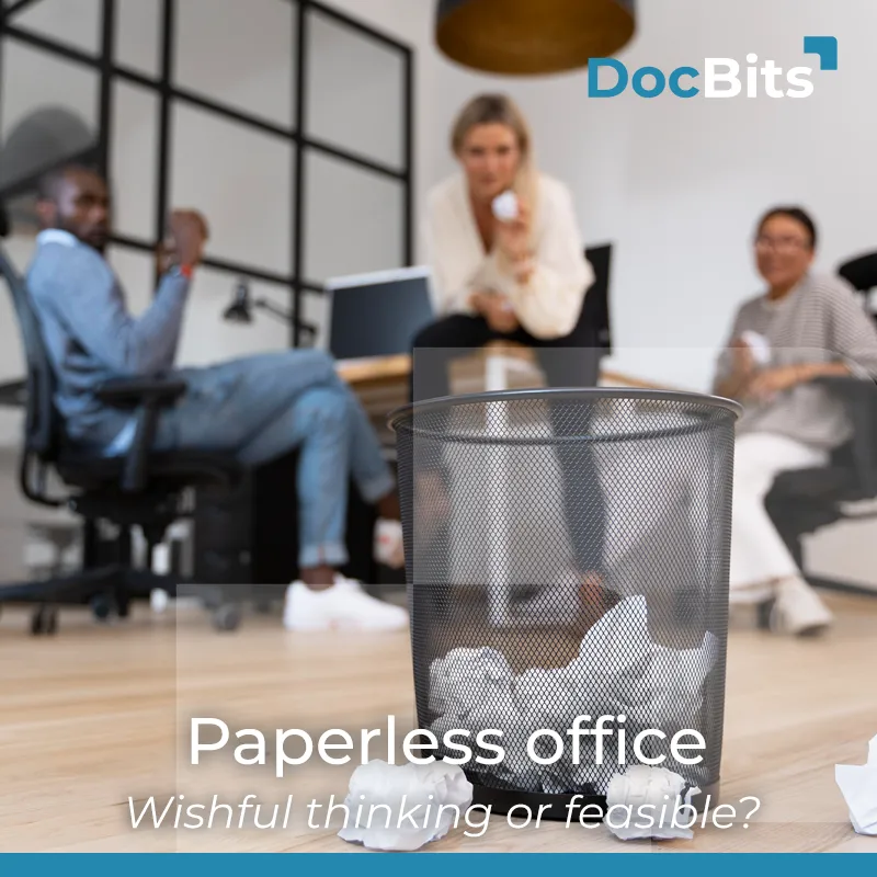 A paperless office