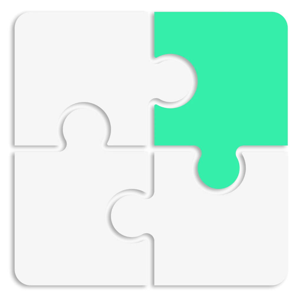 Automatischer Bestellabgleich – DocBits Puzzle-Grafik für PO Matching mit Infor und SAP